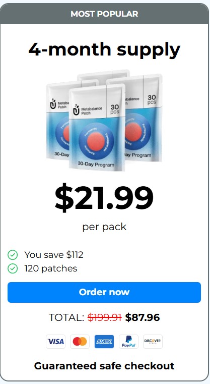 6 Month Supply — Maximum Fat Burning Value